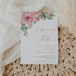 blommor 21:a födelsedag Party Inbjudningar<br><div class="desc">Flowers 21:a födelsedagsinbjudan Se matchningssamling i Niche & Nest Store</div>