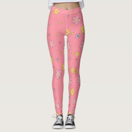 Blommor 2 leggings