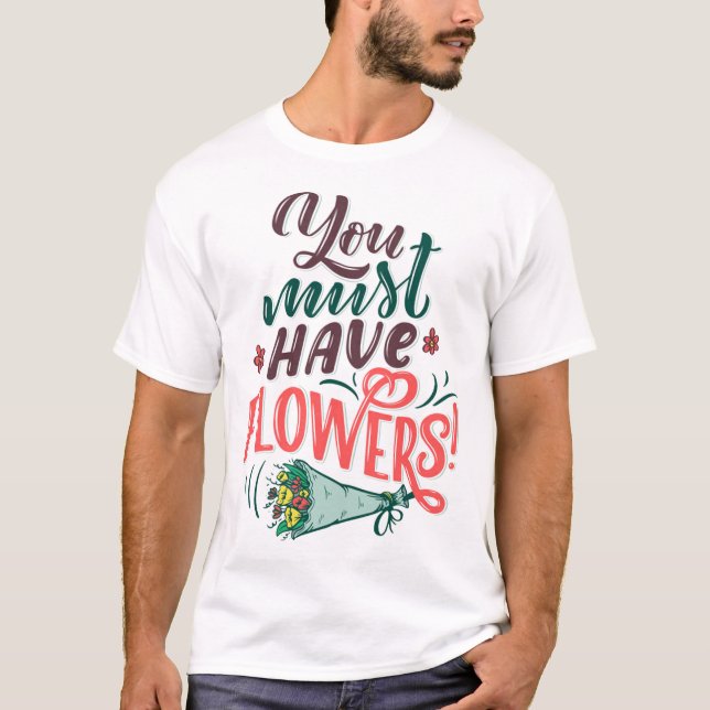 blommor 4 t shirt (Framsida)