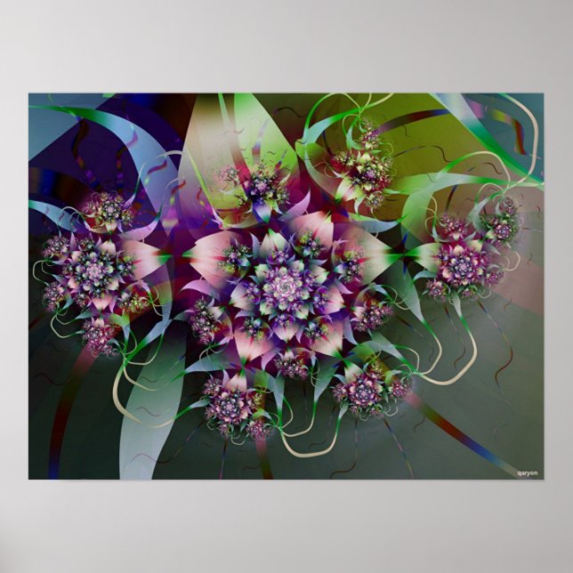 Blommor 5 poster (Framsidan)