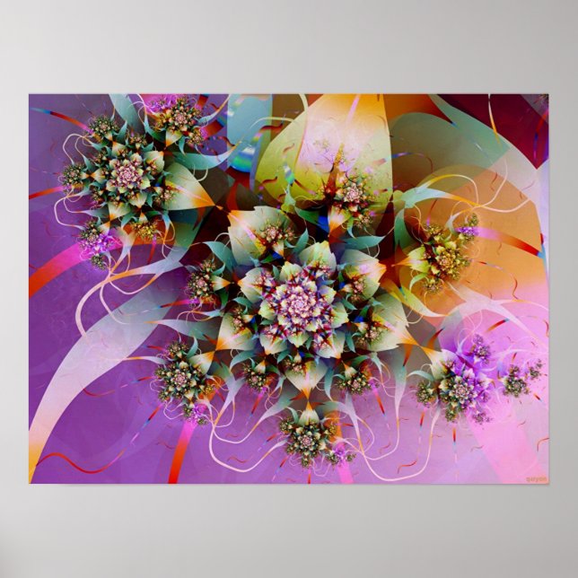 Blommor 6 poster (Framsidan)