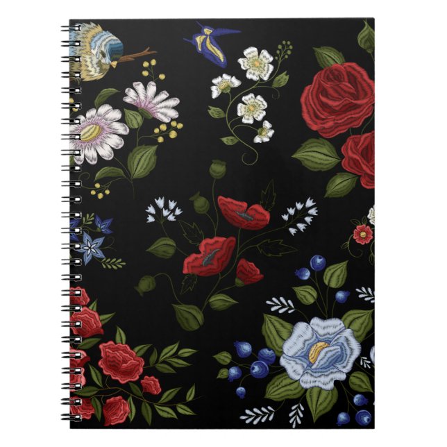 Blommor Anteckningsbok (Framsidan)