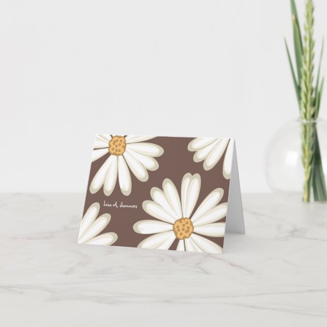 Blommor Anteckningskort (Framsida)