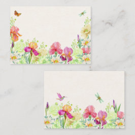 Blommor Anteckningskort