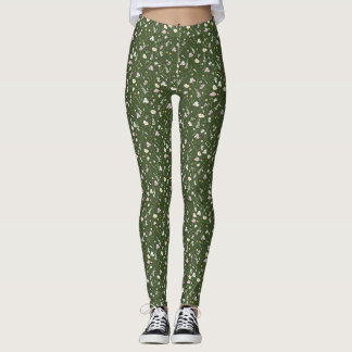 Blommor är det universella språket för skönhet leggings