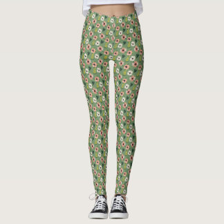 Blommor är jordens Ord Leggings