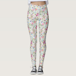 Blommor är jordens Ord Leggings