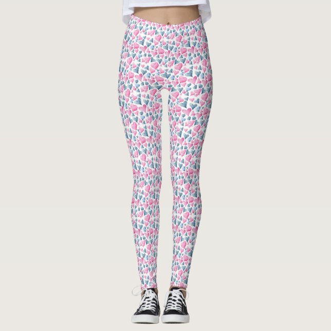 Blommor är jordens stjärnor leggings (Framsida)