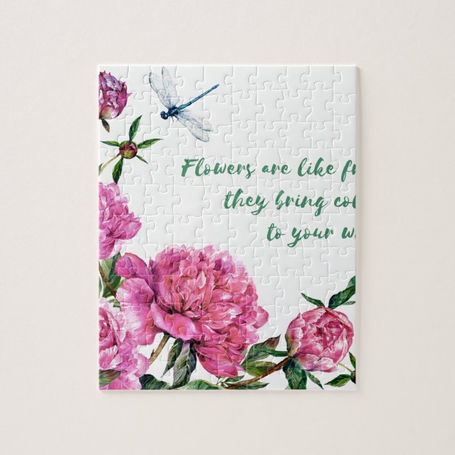 Blommor är lika friends.JPG Pussel (Vertikal)