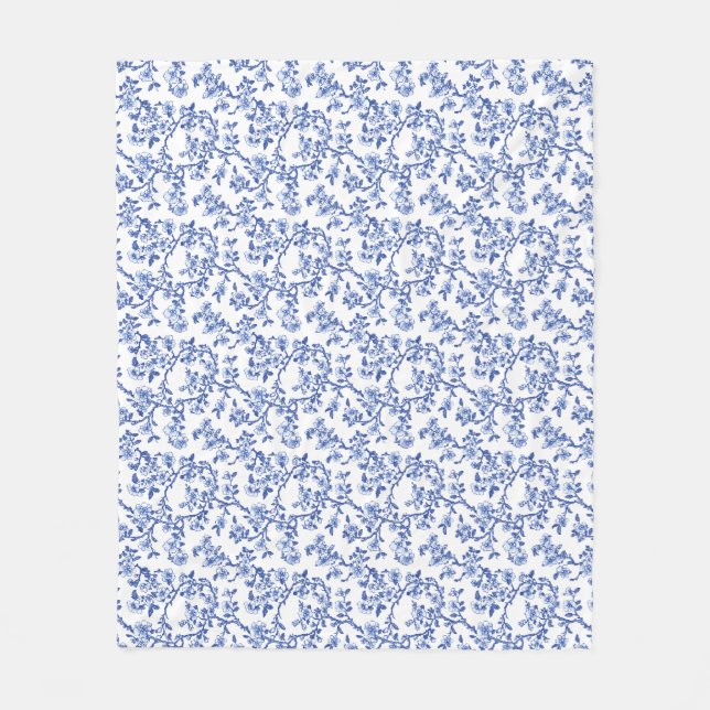 Blommor är markens musik fleecefilt (Framsidan)