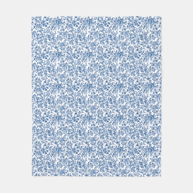 Blommor är markens musik fleecefilt (Framsidan)