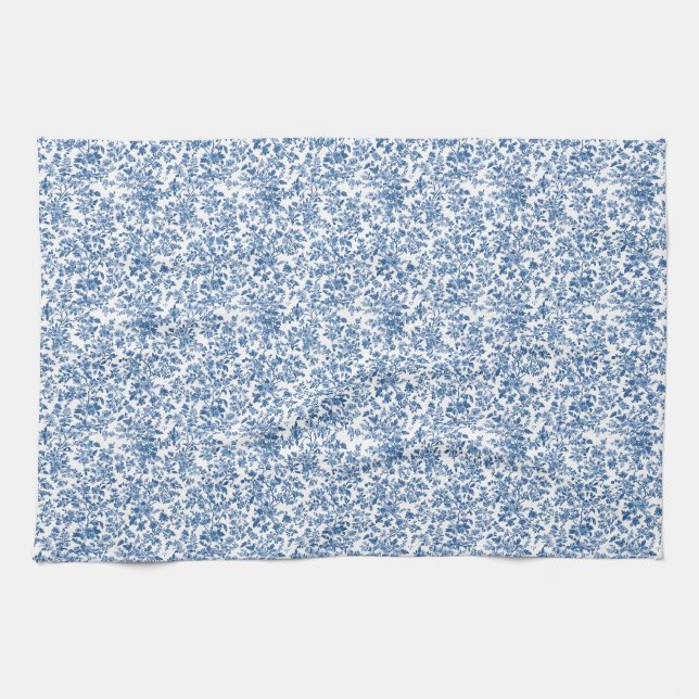 Blommor är markens musik kökshandduk (Horisontell)