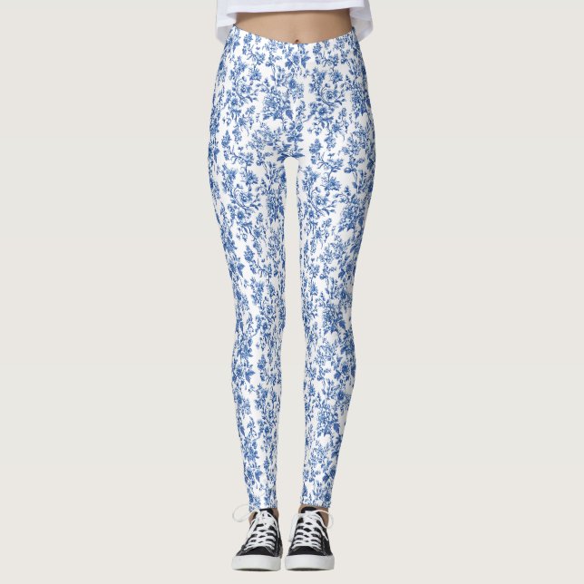 Blommor är världens vackraste språk leggings (Framsida)