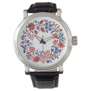 Blommor Armbandsur