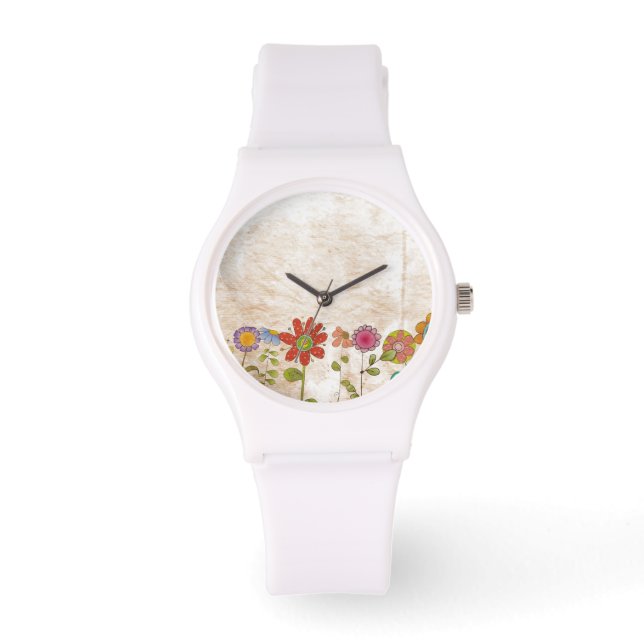 Blommor Armbandsur (Framsida)