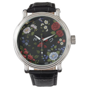 Blommor Armbandsur