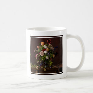 Blommor ARRANGEMANG BLOMMIGT Kaffemugg