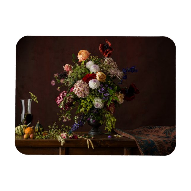 Blommor | ARRANGEMANG BLOMMIGT Magnet (Horisontell)