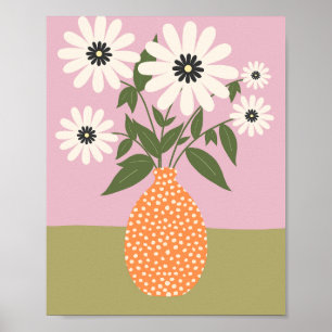 Blommor Arrangemang i Vas 02 Poster