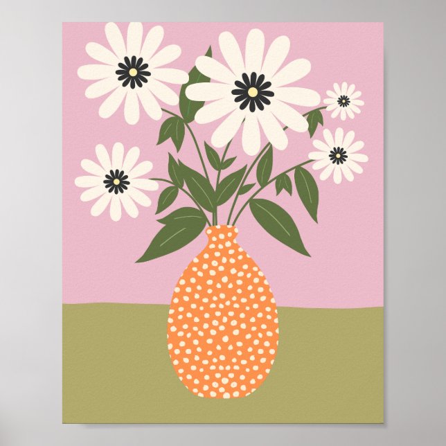 Blommor Arrangemang i Vas 02 Poster (Framsidan)