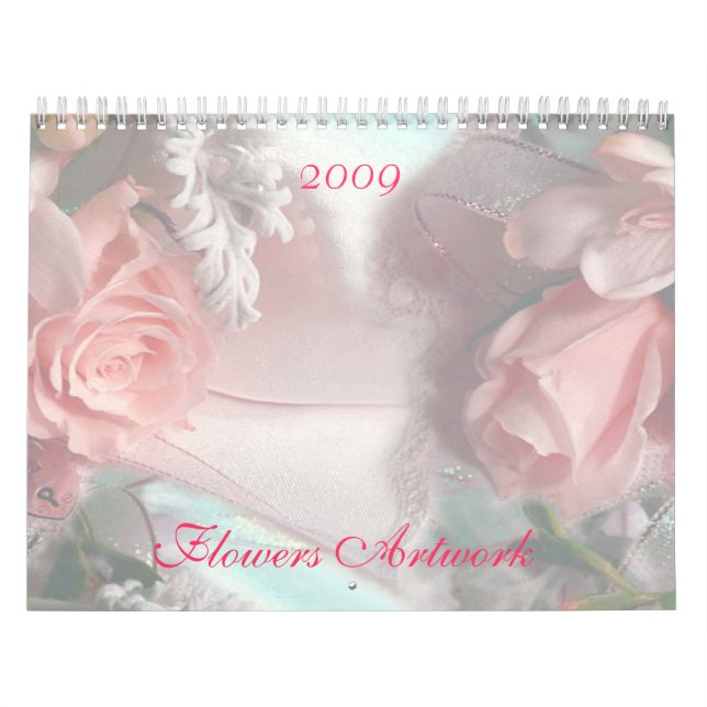 Blommor Artwork 2009 Calendar Kalender (Omslag)