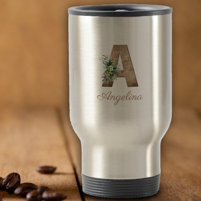 Blommor av brev resemugg (Skapare uppladdad)