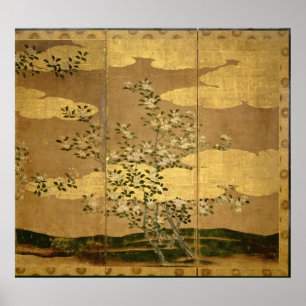Blommor av Camellias Poster
