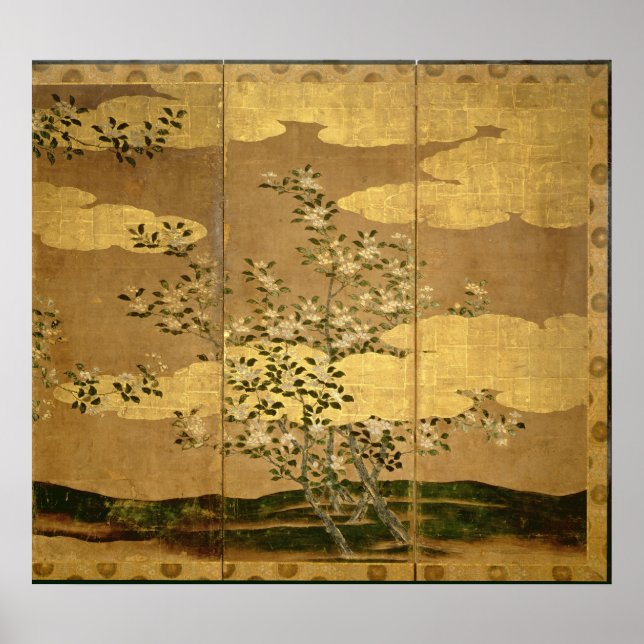 Blommor av Camellias Poster (Framsidan)