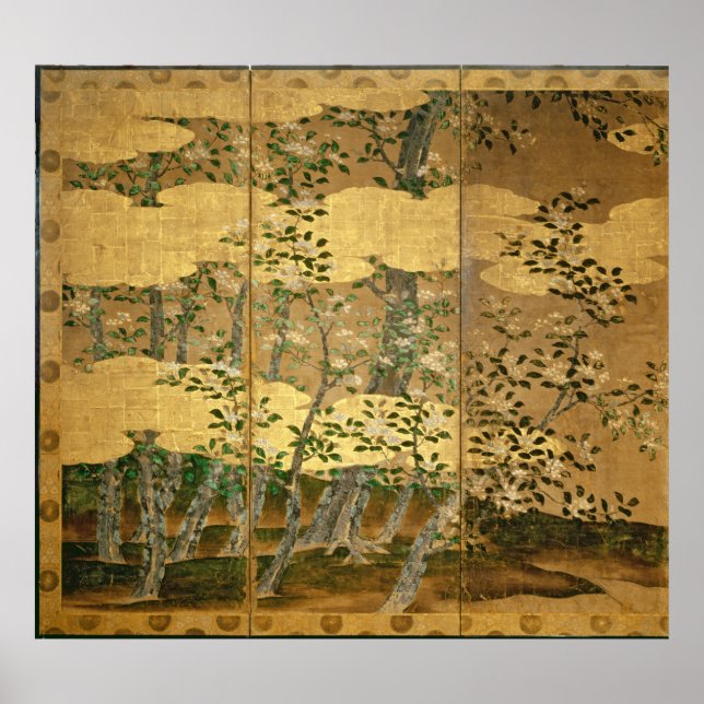 Blommor av Camellias Poster (Framsidan)