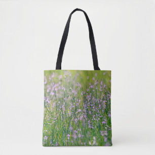 Blommor av Faith Blue Wildblommor Tote Psalm Tygkasse