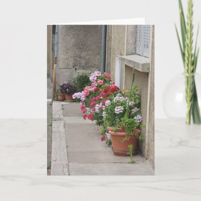 Blommor av frankriken kort (Framsida)