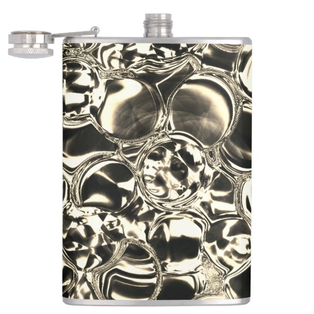 Blommor av guld eller glasbubblor? fickplunta (Öppnad)