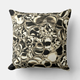 Blommor av guld eller glasbubblor? kudde