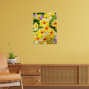 Blommor av gult poster