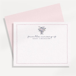 Blommor av hand plockade, utspunna av ram från dag inbjudningar