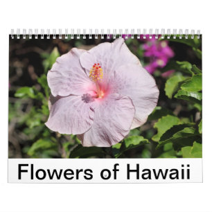 Blommor av Hawaii Kalender
