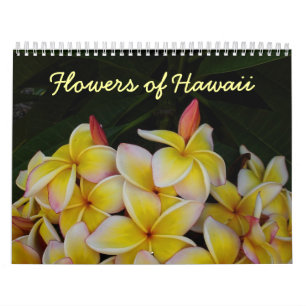Blommor av Hawaii Kalender