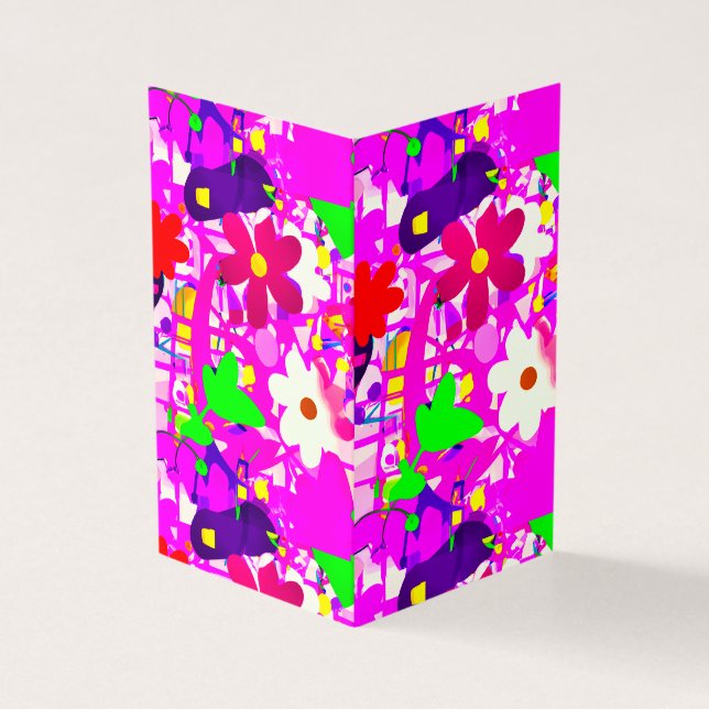 Blommor av hög kvalitet kort (Utsida)