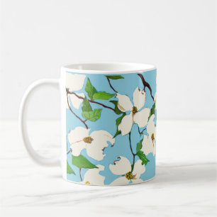 blommor av hundträ kaffemugg