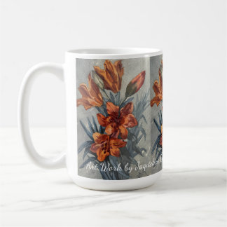 Blommor av Jaqueline Cheron Bayard Kaffemugg