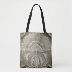 Blommor av jugendastblomma i art nouveau tygkasse