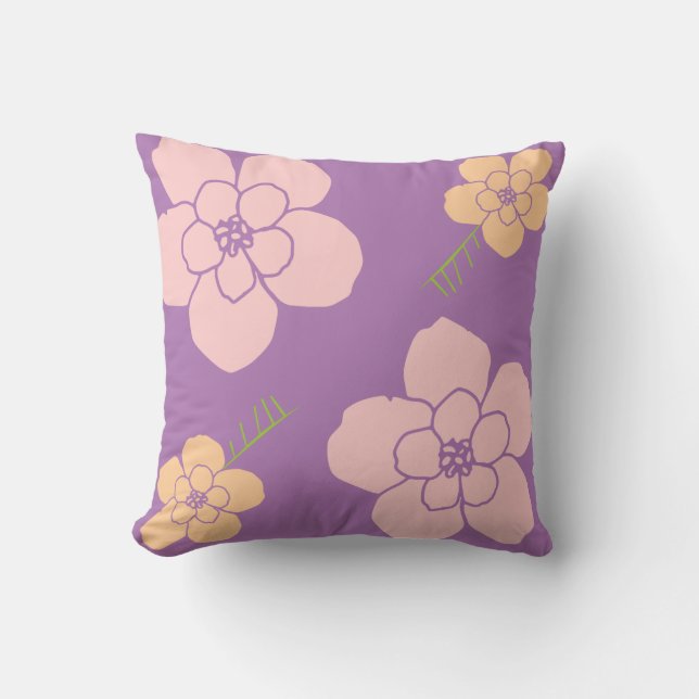 Blommor av lila kudde (Framsida)