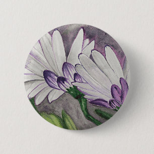 Blommor av plommon, daisy knapp