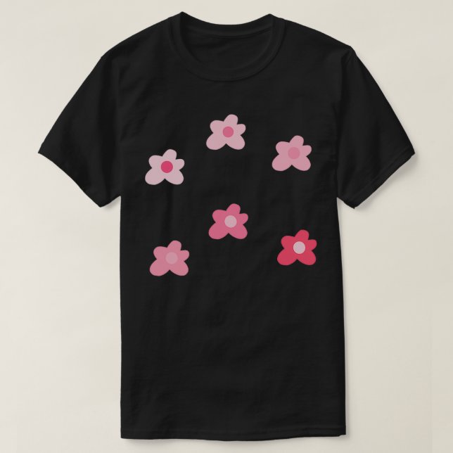 Blommor av rosa från golf le fleur t shirt (Design framsida)