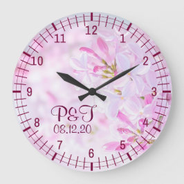 Blommor av rosa stor klocka