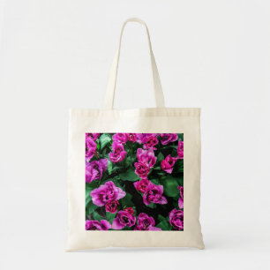Blommor av rosa tulpaner tygkasse