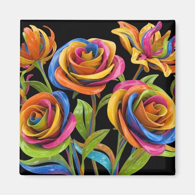 Blommor av sinnet magnet (Framsidan)