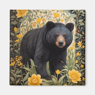 Blommor av svart björn och Gult Magnet