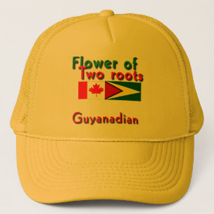 Blommor av två rötter, guyanskannad keps