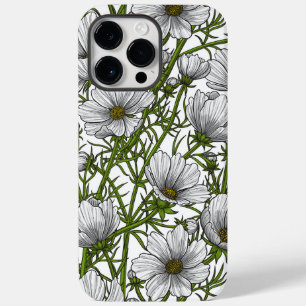 Blommor av vitkosmos